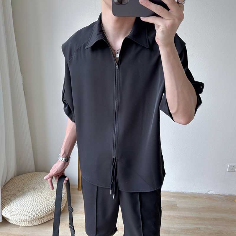 Casual Clothes Shirt Short Suit