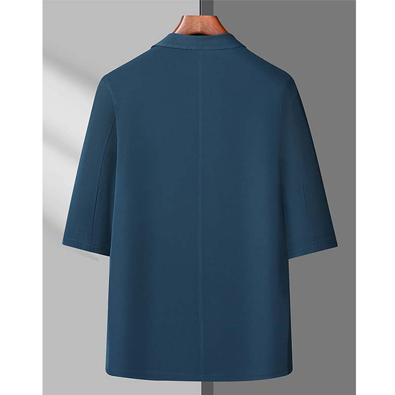 Men's Ice Silk Casual Suit Blazer