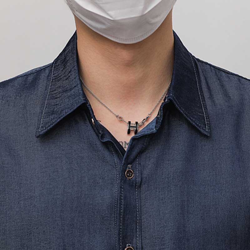 Loose Solid Color Drape Non-iron Shirt