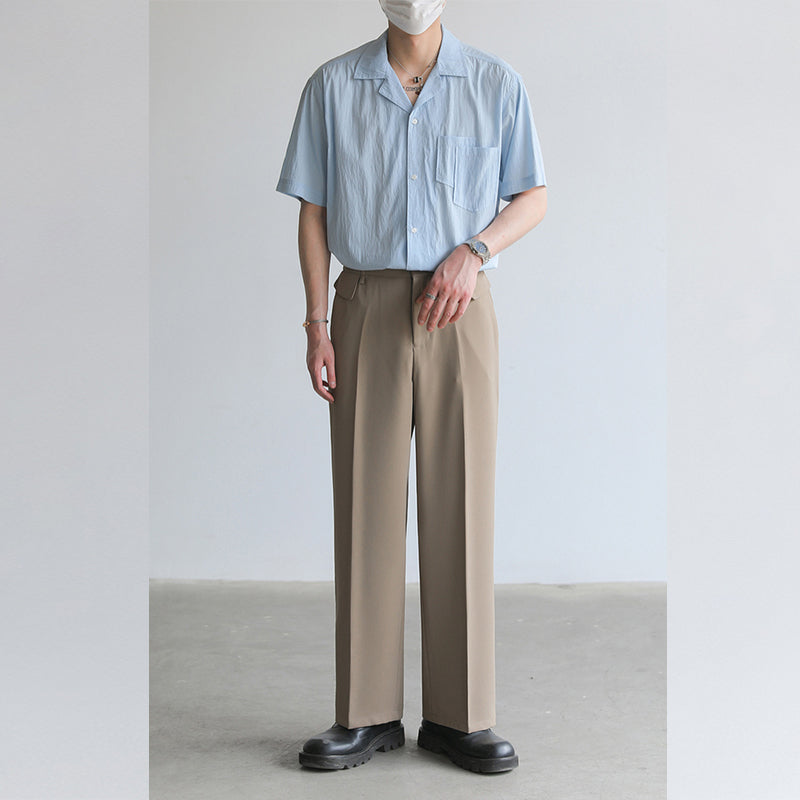 Men's Summer Loose Short-Sleeved Shirt
