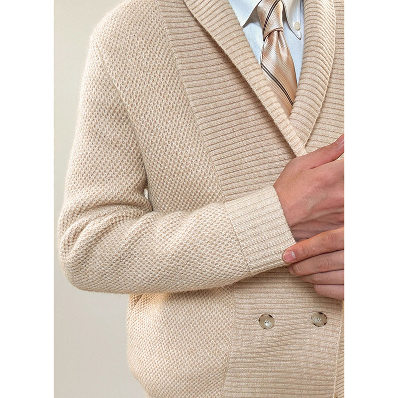 Knitted Double-breasted Warm Cardigan