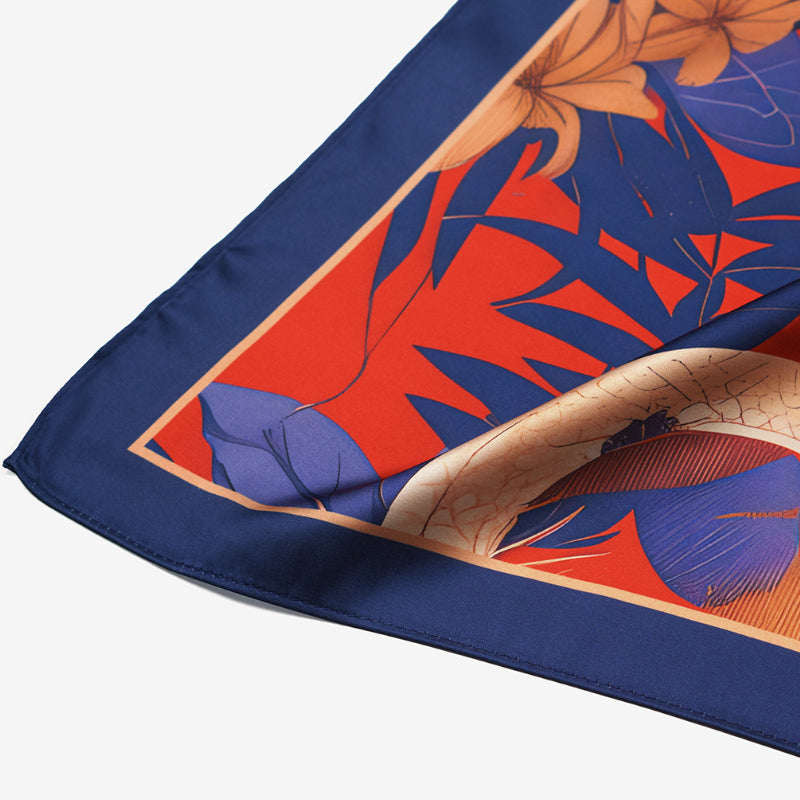 Vintage Soft Silk Scarf