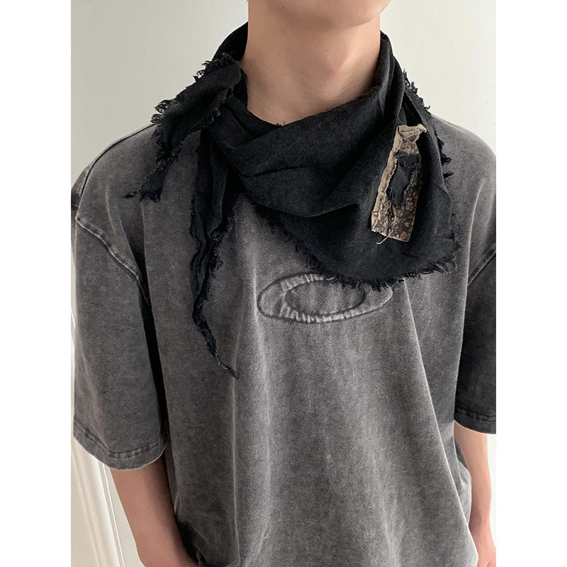 Broken Decorative Triangle Scarf
