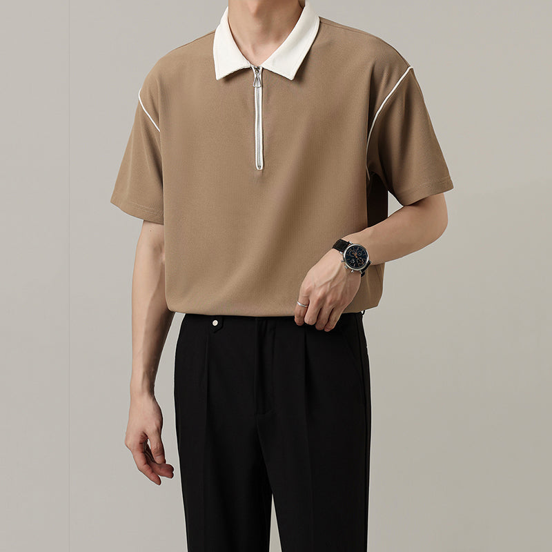 Business Lapel Casual Polo Shirt