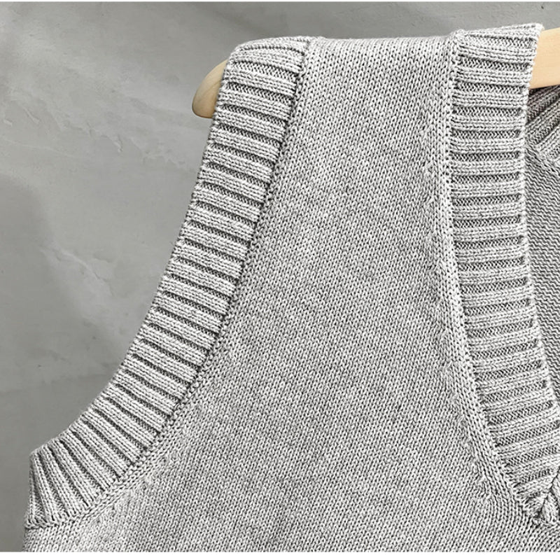 V-neck Business Vest Sweater