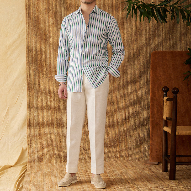 British Pure Cotton Long Sleeve Shirt