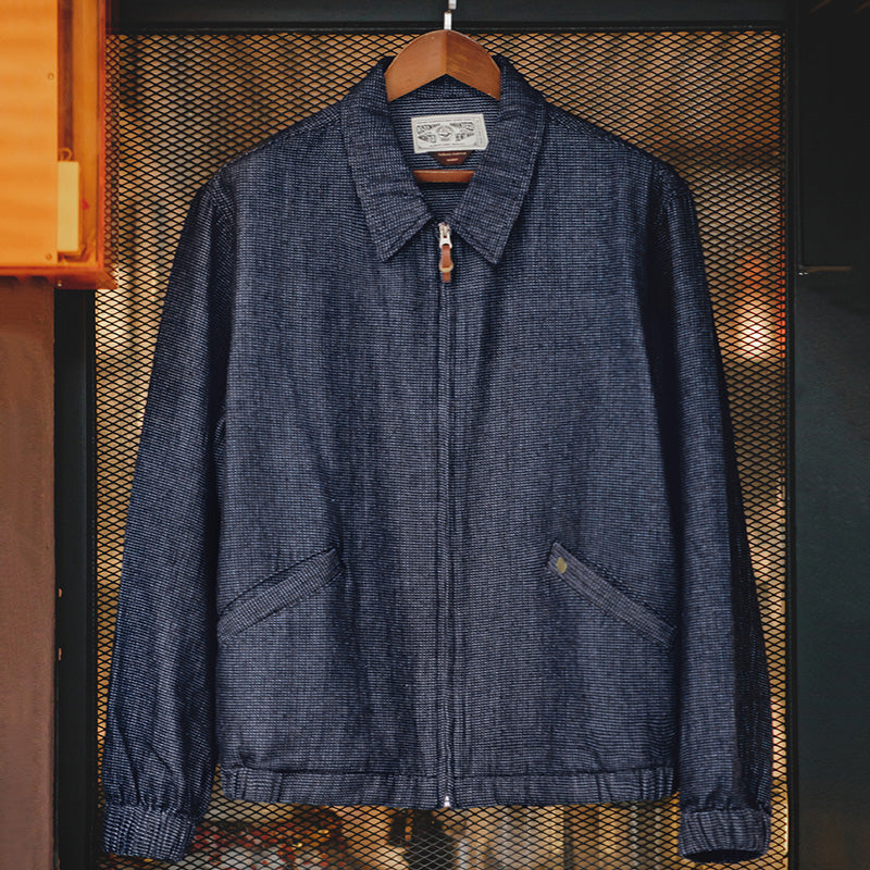 Men's Retro Loose Lapel Casual Denim Jacket