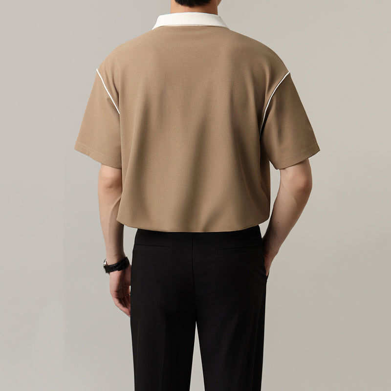 Business Lapel Casual Polo Shirt