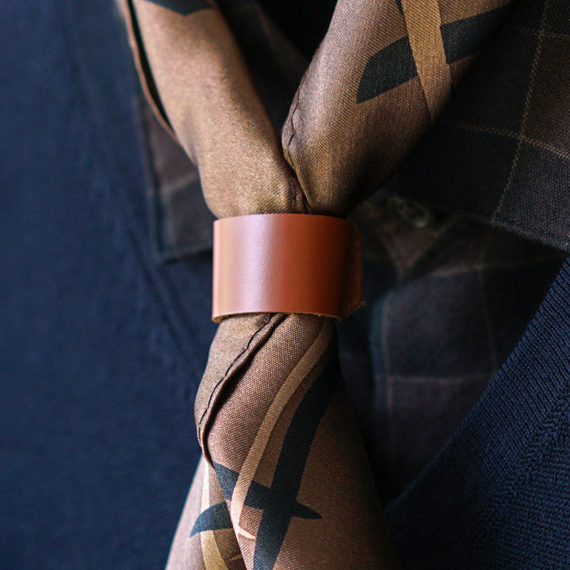 Men's Vintage Line Silk Scarf