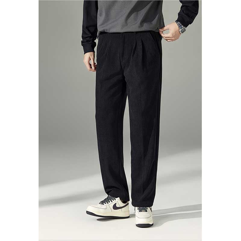 Straight-Leg Loose Casual Pants