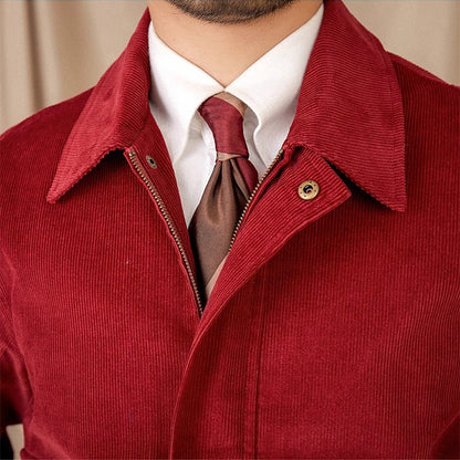 Casual Corduroy Warm Cotton Bomber Jacket