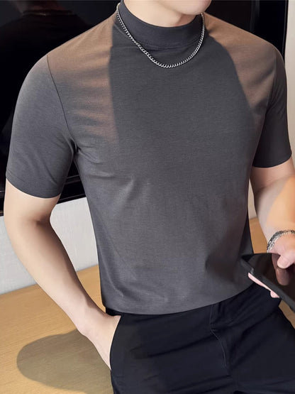 Ice Silk Short-sleeved T-shirt