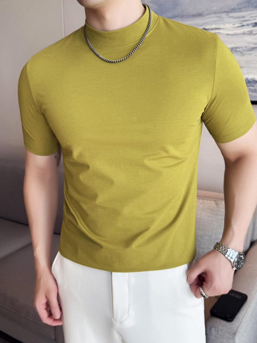 Ice Silk Short-sleeved T-shirt