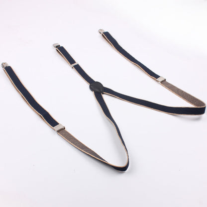 Adjustable Striped Clip-on Straps