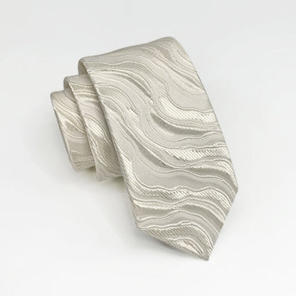 Three-dimensional Retro Pattern Tie