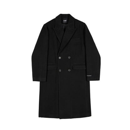 Thickened Loose Double-faced Woolen Windbreaker