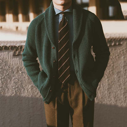 Vintage Slim Fit Warm Cardigan