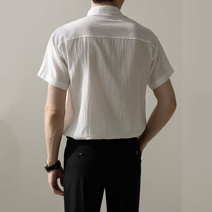 Casual Stand Collar Breathable Top