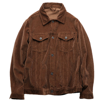 Men's Corduroy Lapel Warm Work Jacket