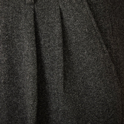 Brushed Retro Straight Warm Casual Trousers