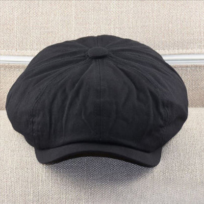 Cotton Linen Octagonal Beret
