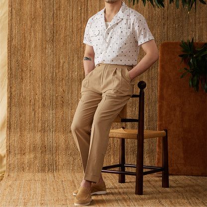 Men's Short Sleeve Printed Shirt