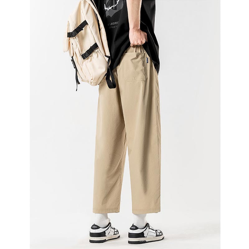 Thin Ice Silk Loose Wide-leg Casual Pants