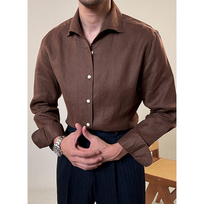 Summer Linen Italian Lightweight Breathable Casual Shirt