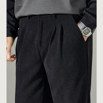 Straight-Leg Loose Casual Pants