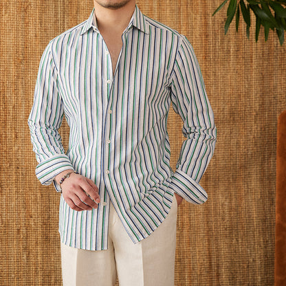 British Pure Cotton Long Sleeve Shirt