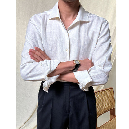 Summer Linen Italian Lightweight Breathable Casual Shirt