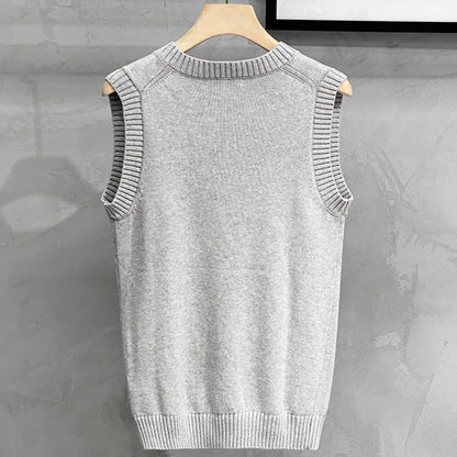 V-neck Business Vest Sweater