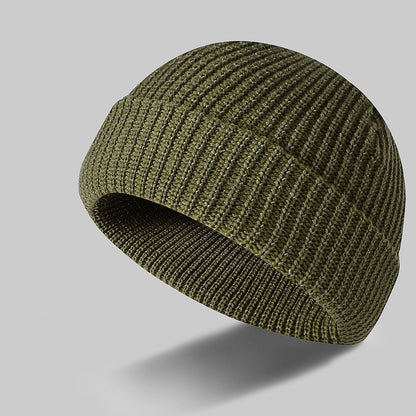 Reflective Silk Knitted Cap