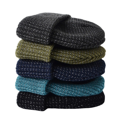 Reflective Silk Knitted Cap