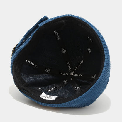 Corduroy Dome Warm Retro Hat