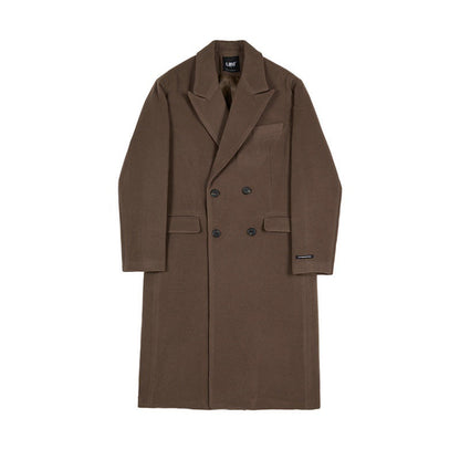 Thickened Loose Double-faced Woolen Windbreaker