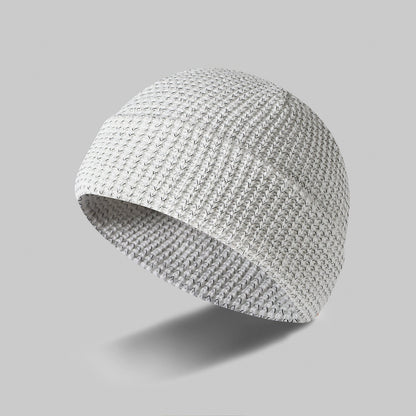 Reflective Silk Knitted Cap
