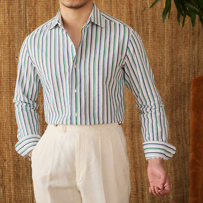 British Pure Cotton Long Sleeve Shirt