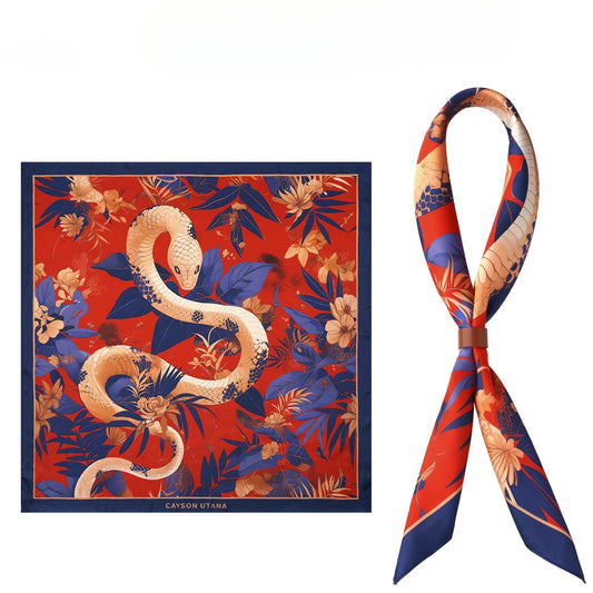 Vintage Soft Silk Scarf
