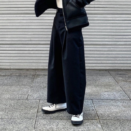 Men's Casual Workwear Retro Loose Casual Wide Leg Pants