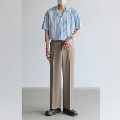Men's Summer Loose Short-Sleeved Shirt