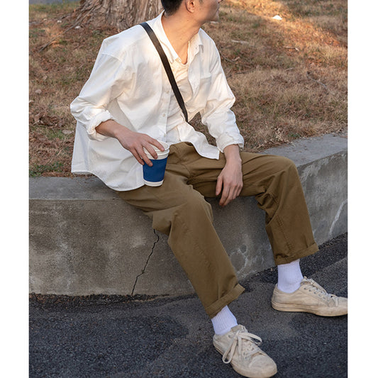 Multicolor Washed Square Neck Shirt