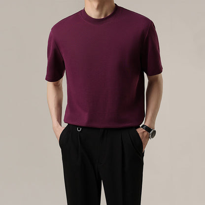 Casual Slim Fit Crew Neck T-shirt